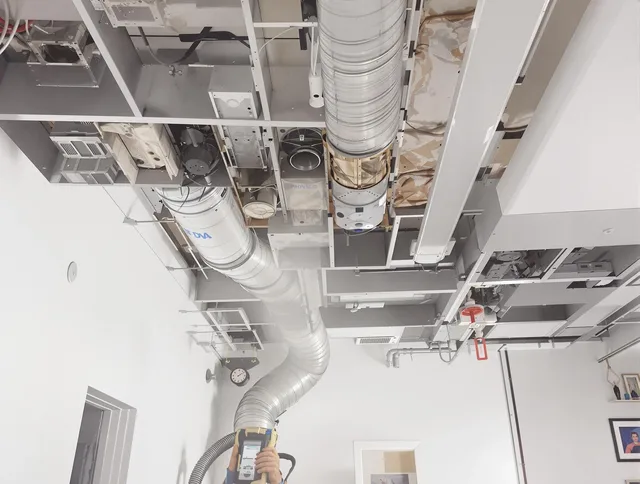 Professional air duct cleaning service by Westwood Air Duct Cleaning in Westwood