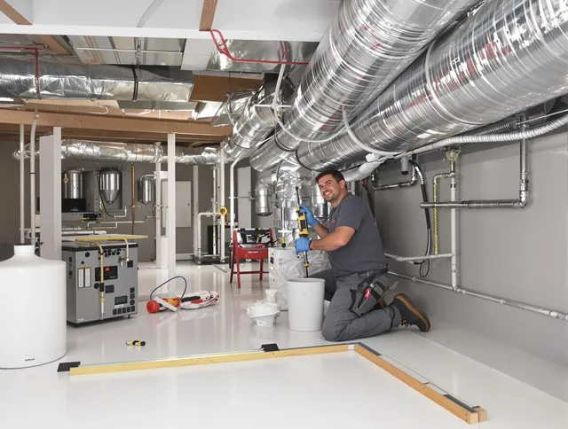 Professional duct sealing service by Westwood Air Duct Cleaning in Westwood